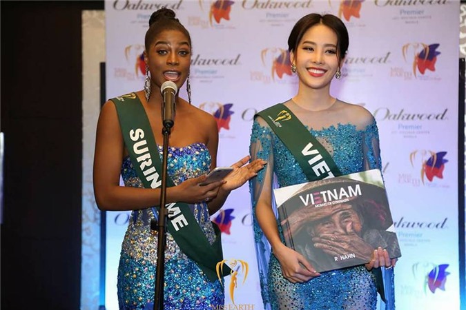 Nam Em tiếp tục ghi danh tại Hoa hậu Trái đất 2016