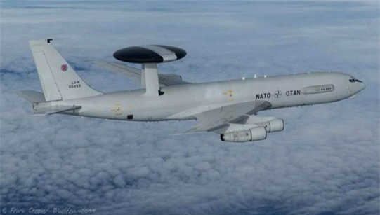 NATO triển khai máy bay do thám AWACS giám sát tình hình Syria