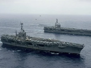 Tin tặc Trung Quốc tấn công hệ thống tàu sân bay Mỹ ở Biển Đông