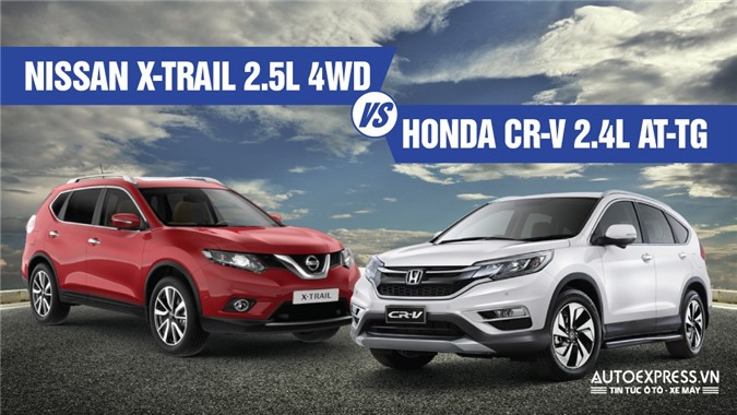 [Infographic] Chọn Nissan X-Trail hay Honda CR-V khi cùng tầm giá?