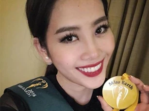Nam Em tiếp tục đoạt huy chương vàng trong phần thi Hoa hậu ảnh tại Miss Earth 2016