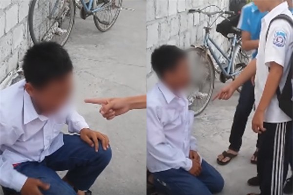 Sốc: Nam sinh lớp 7 bị đánh hội đồng, tiểu tiện vào đầu 