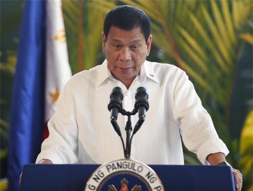 Duterte: Tôi không muốn tên lửa được đặt trên đất Philippines