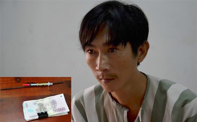 Bắt con nghiện cầm kim tiêm đi trấn lột hơn 300 tài xế