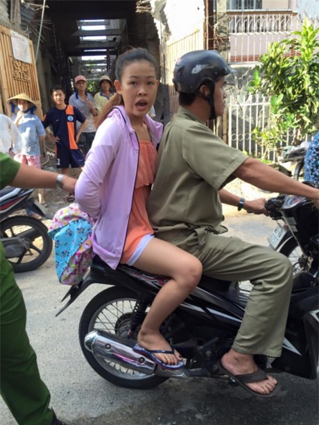 Ca sĩ Hoàng Ái My tự tay tóm kẻ trộm nhà hàng xóm