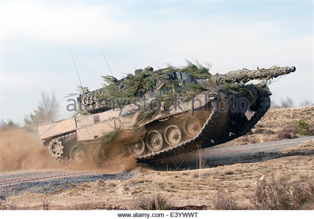 Đức điều thêm xe tăng đến Đông Âu đối phó Nga