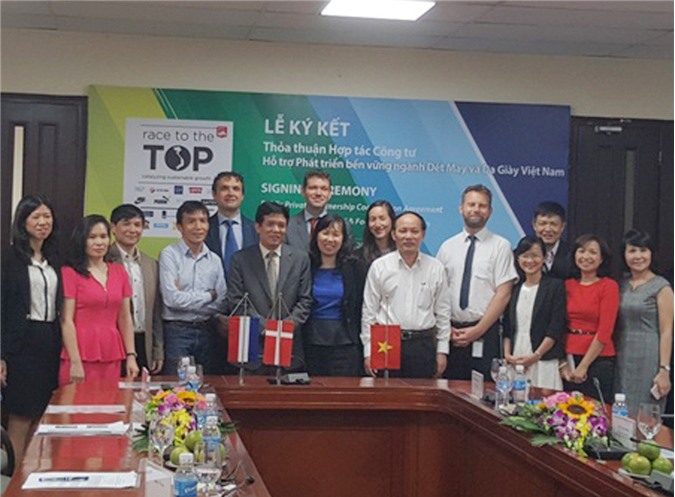 Lần đầu tiên ngành dệt may và da giày đạt thỏa thuận PPP