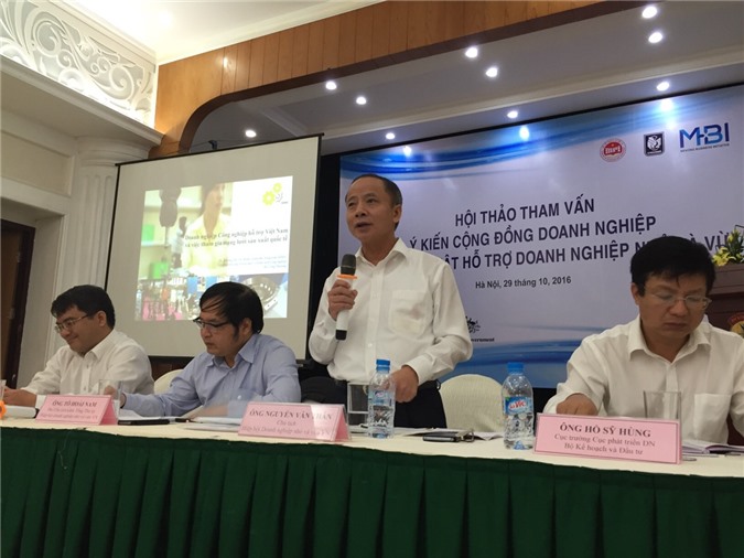 Cần nâng cao vai trò các Hiệp hội DNNVV trong Dự thảo Luật hỗ trợ DNNVV