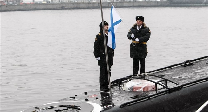 Hải quân Nga sẽ nhận 6 siêu tàu ngầm vào tháng tới