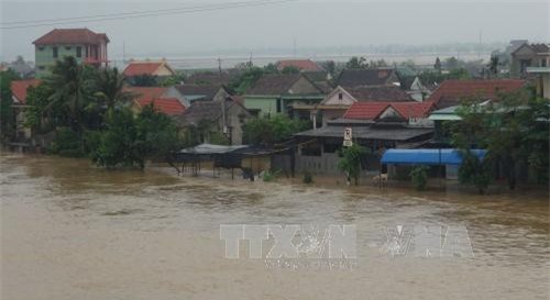 Nước lũ dâng cao, Quảng Bình đã có 1 người chết