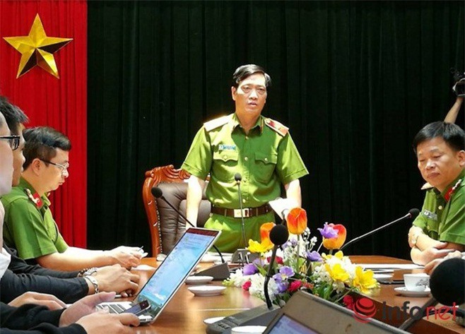 Họp báo thông tin vụ cháy ở phố Trần Thái Tông