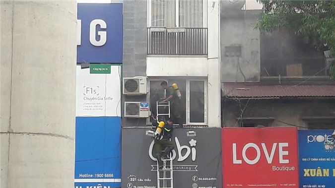 Lại xảy ra hỏa hoạn sau vụ cháy ở gần đường Trần Thái Tông