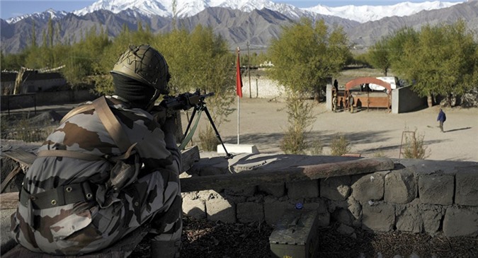 Binh lính Ấn Độ - Trung Quốc xô xát trên khu vực biên giới