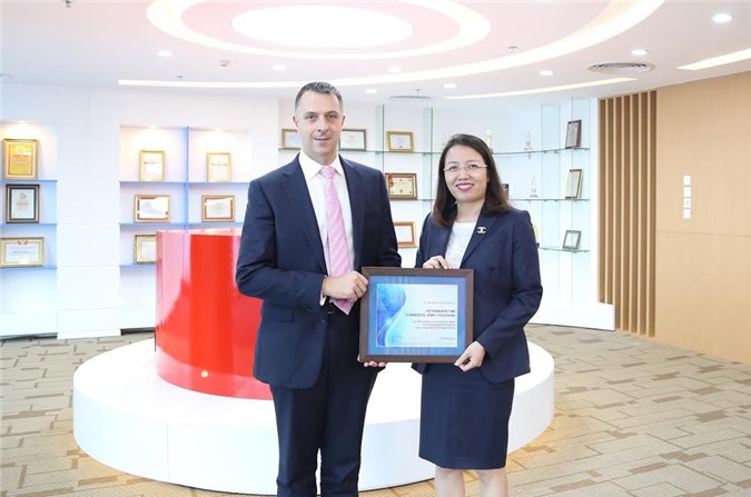Maritime Bank đạt giải thưởng về thanh toán quốc tế