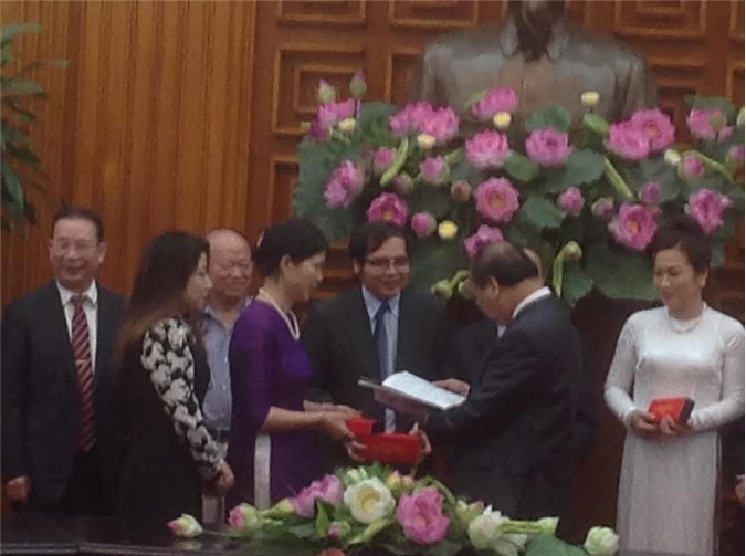 Thủ tướng Chính phủ gặp gỡ Hiệp hội doanh nghiệp nhỏ và vừa Việt Nam