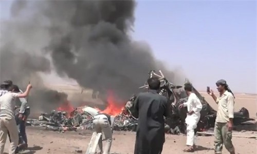 Trực thăng Nga bị trúng rocket và rơi ở Syria