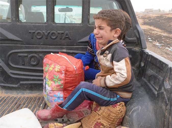 Máy bay Mỹ bị tố tấn công phải trẻ em ở Mosul