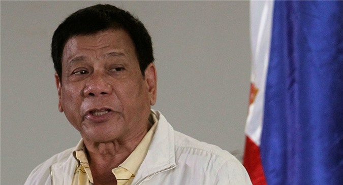 Tổng thống Philippines bất ngờ coi ông Putin là thần tượng