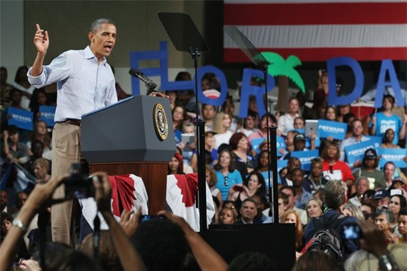 Obama: Bà Clinton chỉ cần thắng ở bang Florida
