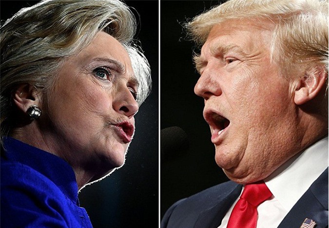 Những quan điểm khác biệt của Trump và Clinton về nước Mỹ