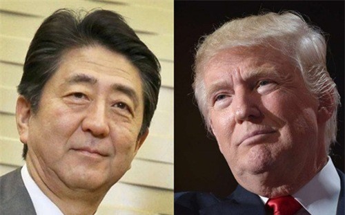 "Donald Trump gặp Shinzo Abe để bàn cách chống Trung Quốc"