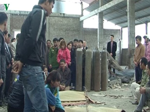 Khung cảnh tan hoang sau vụ nổ lò hơi ở Thái Nguyên