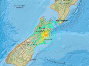 Động đất 7,8 độ Richter rung chuyển New Zealand, nhiều thương vong