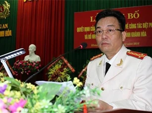 Đại tá Nguyễn Khắc Cường là Giám đốc Công an tỉnh Khánh Hòa