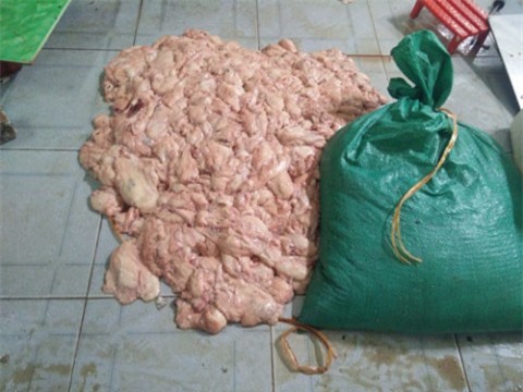 Phù phép biến mỡ heo thối thành mỡ "sạch" đưa đi tiêu thụ