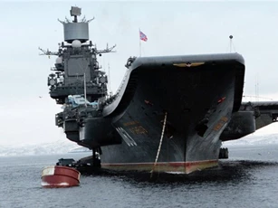 Tàu sân bay Đô đốc Kuznetsov Nga bắt đầu tham chiến tại Syria