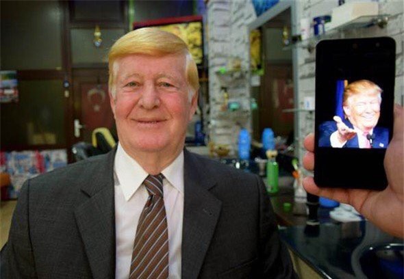 Người đàn ông nổi tiếng vì giống hệt tân Tổng thống Trump