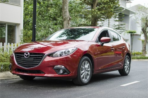 Triệu hồi hơn 16.000 ôtô Mazda3 tại Việt Nam