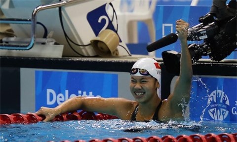Ánh Viên giành HCĐ tại Giải bơi vô địch châu Á 