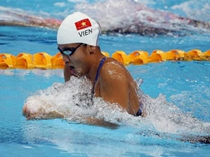 Ánh Viên "giành vé" vào chung kết 200m tự do giải Châu Á