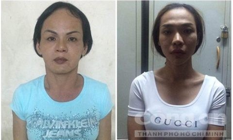 Bắt hai kẻ giả gái sờ soạng khách Tây để trộm tài sản ở Sài Gòn