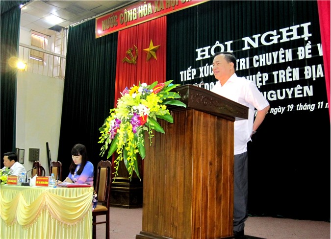 Thái Nguyên: Lần đầu tổ chức hội thảo với cử tri là lãnh đạo các Hội doanh nghiệp