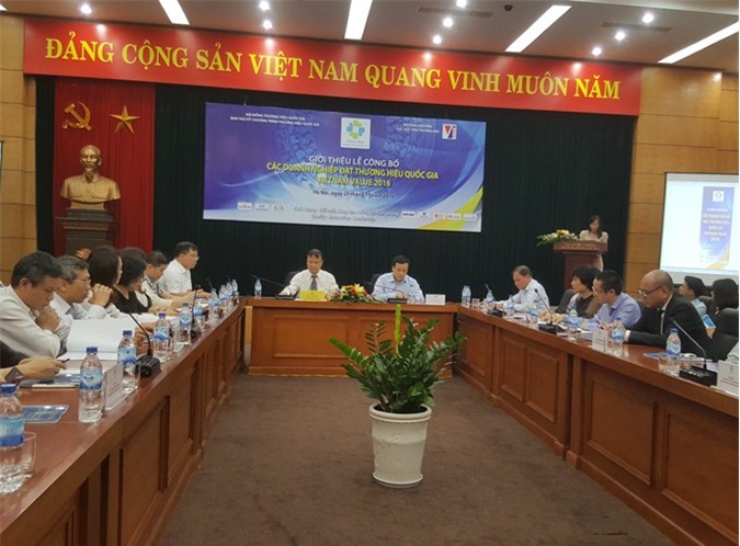 Công bố 88 doanh nghiệp đạt thương hiệu Quốc gia 2016
