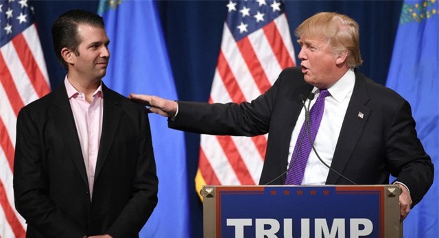 Con trai cả Donald Trump bàn về tương lai Syria với nhiều chính trị gia 