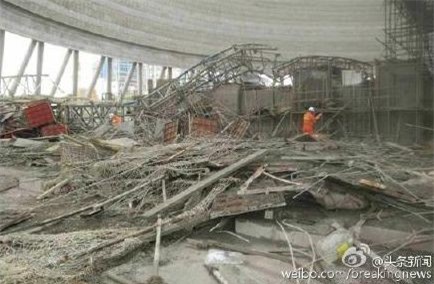 Trung Quốc rúng động vụ sập giàn giáo nhà máy điện làm 40 người chết