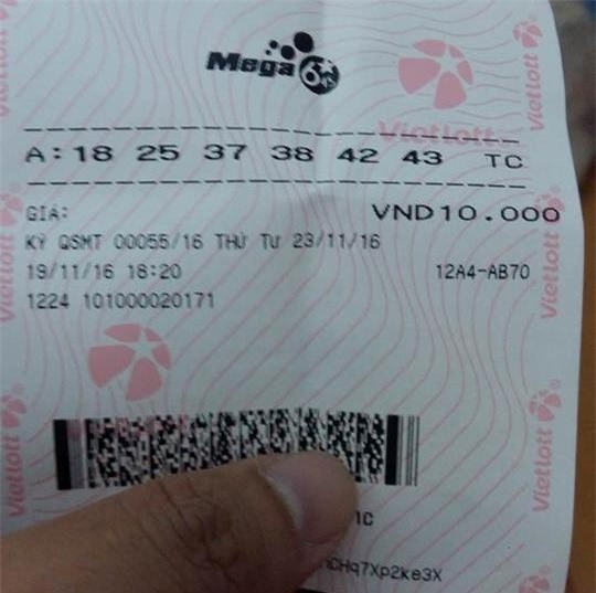 Vé số độc đắc Vietlott đã được bán ở Hà Nội?