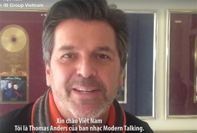 Thomas Anders khẳng định sẽ "cháy" hết mình trong 2 đêm nhạc tại Việt Nam