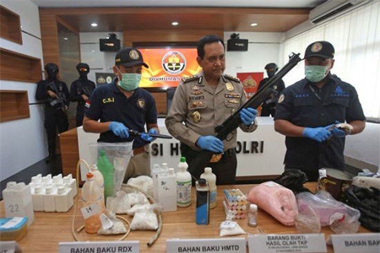 Indonesia bắt nghi phạm âm mưu đánh bom Đại sứ quán Myanmar