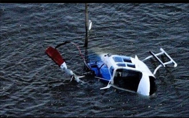 Trực thăng Iran rơi ngoài biển, 5 người thiệt mạng