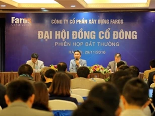 ĐHCĐ Faros thông qua việc tăng vốn lên 5.375 tỷ đồng