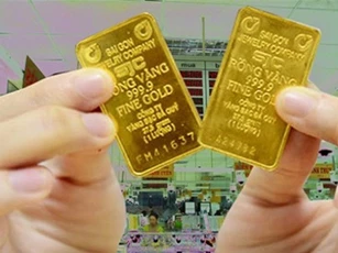 Vàng SJC diễn biến trái chiều
