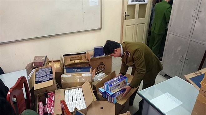 Hà Nội: Bắt giữ hơn 7.000 bao thuốc lá nhập lậu