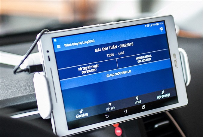 Ra mắt ứng dụng gọi taxi cạnh tranh với Uber và Grab tại Hà Nội