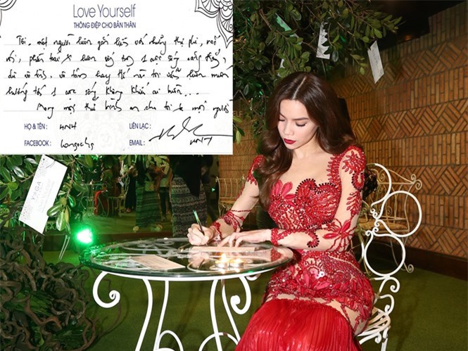 Hồ Ngọc Hà viết thư tay, tự nhận mình gắn với thị phi