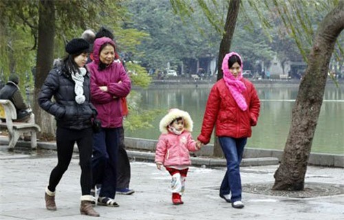 Đêm nay, không khí lạnh đổ bộ miền Bắc