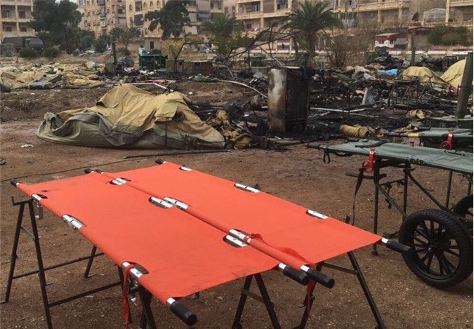 Hậu quả vụ pháo kích bắn phá bệnh viện Nga tại Syria